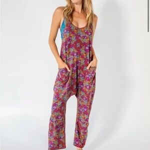 Floral Jumpsuit in Multicolor